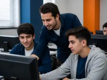 کلاس عملی کار با رایانه