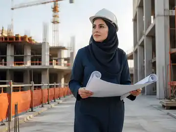 مهندس ناظر در کارگاه ساختمانی