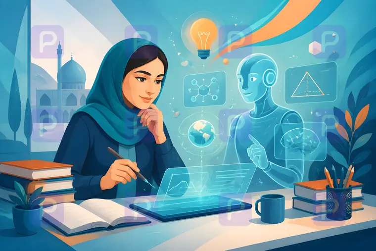 یادگیری دانشآموز با دستیار هوشمند