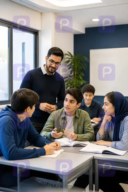 کلاس زبان پویا و صمیمی