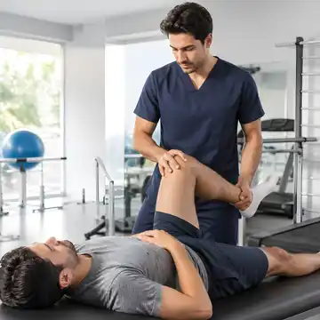 فیزیوتراپی در مرکز توانبخشی