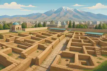 محوطه باستانی هگمتانه