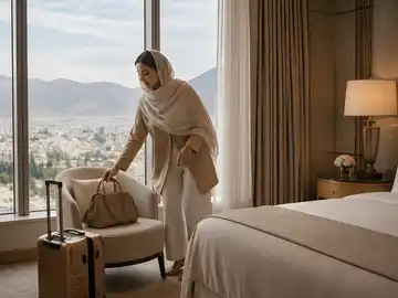 اقامت لوکس با چشم‌انداز شهری