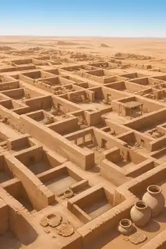 نمای هوایی شهر سوخته