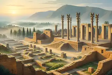 بازسازی کاخ آپادانا در شوش
