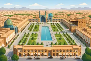 نمای میدان نقش جهان