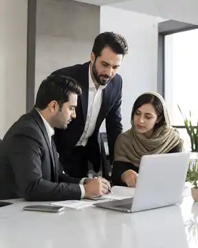 جلسه کاری تیمی