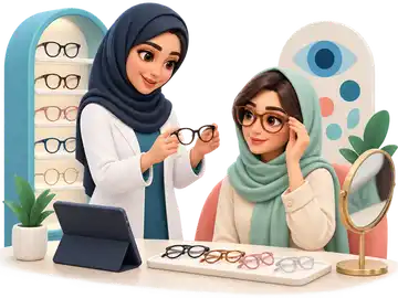 مشاوره انتخاب عینک