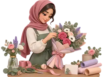 گلفروشی جوان و شیک